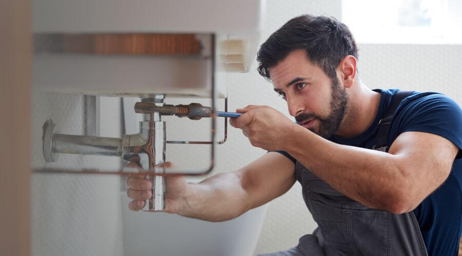 Sink faucet installation in Freelandville, IN